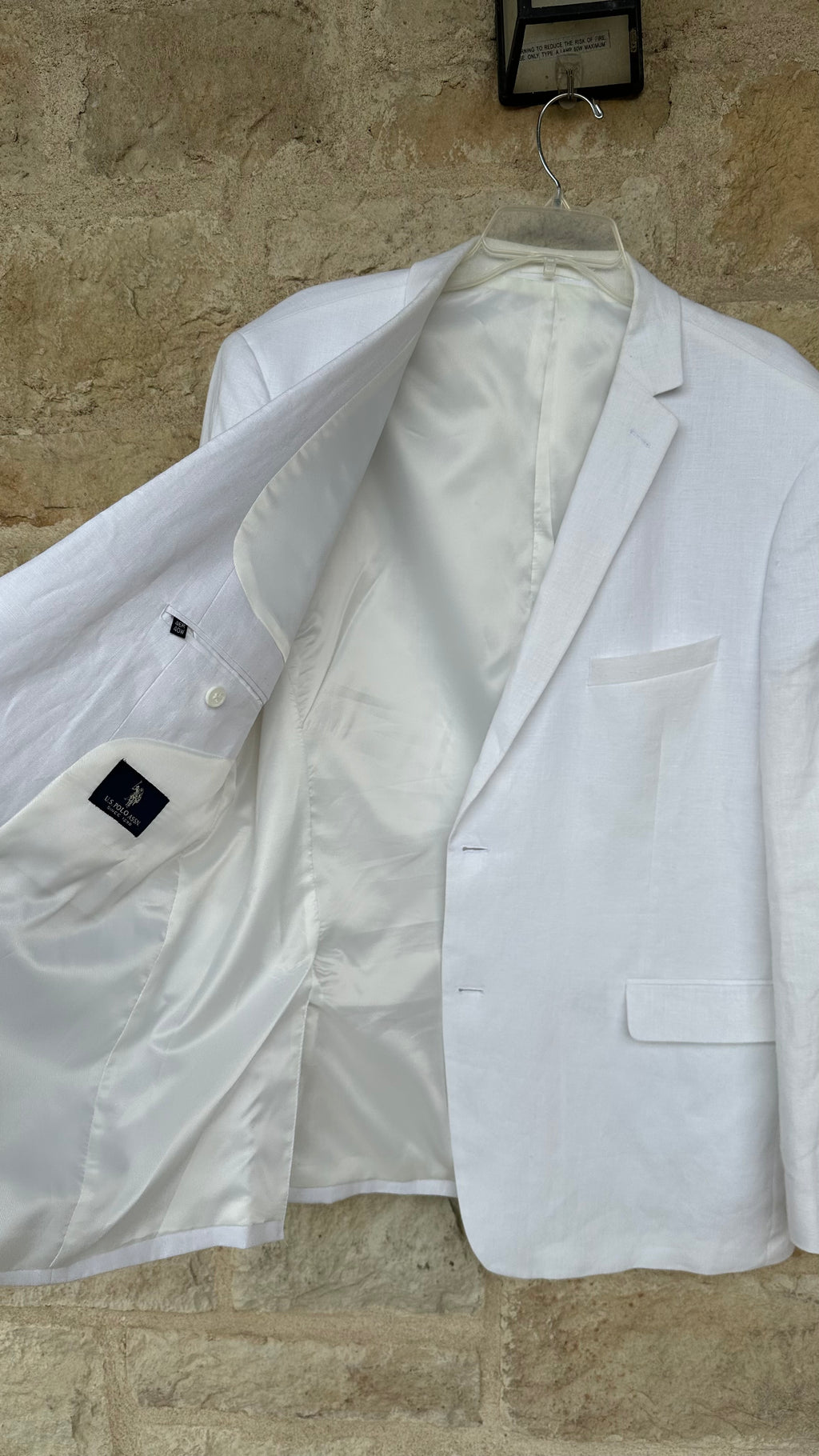 US Polo - Linen suit jacket