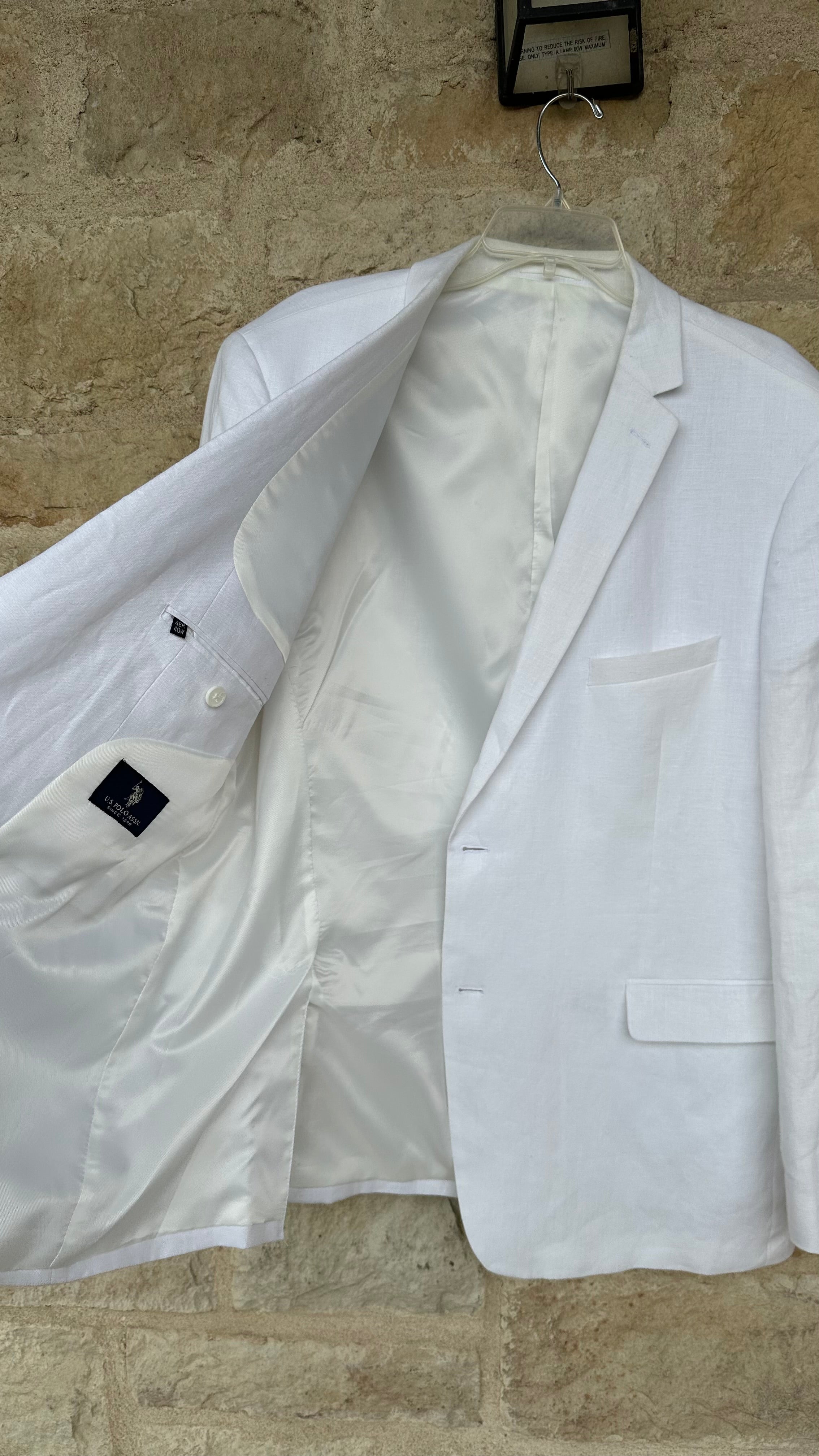 US Polo - Linen suit jacket