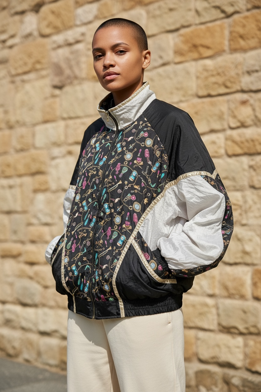 Vintage windbreaker Active Club