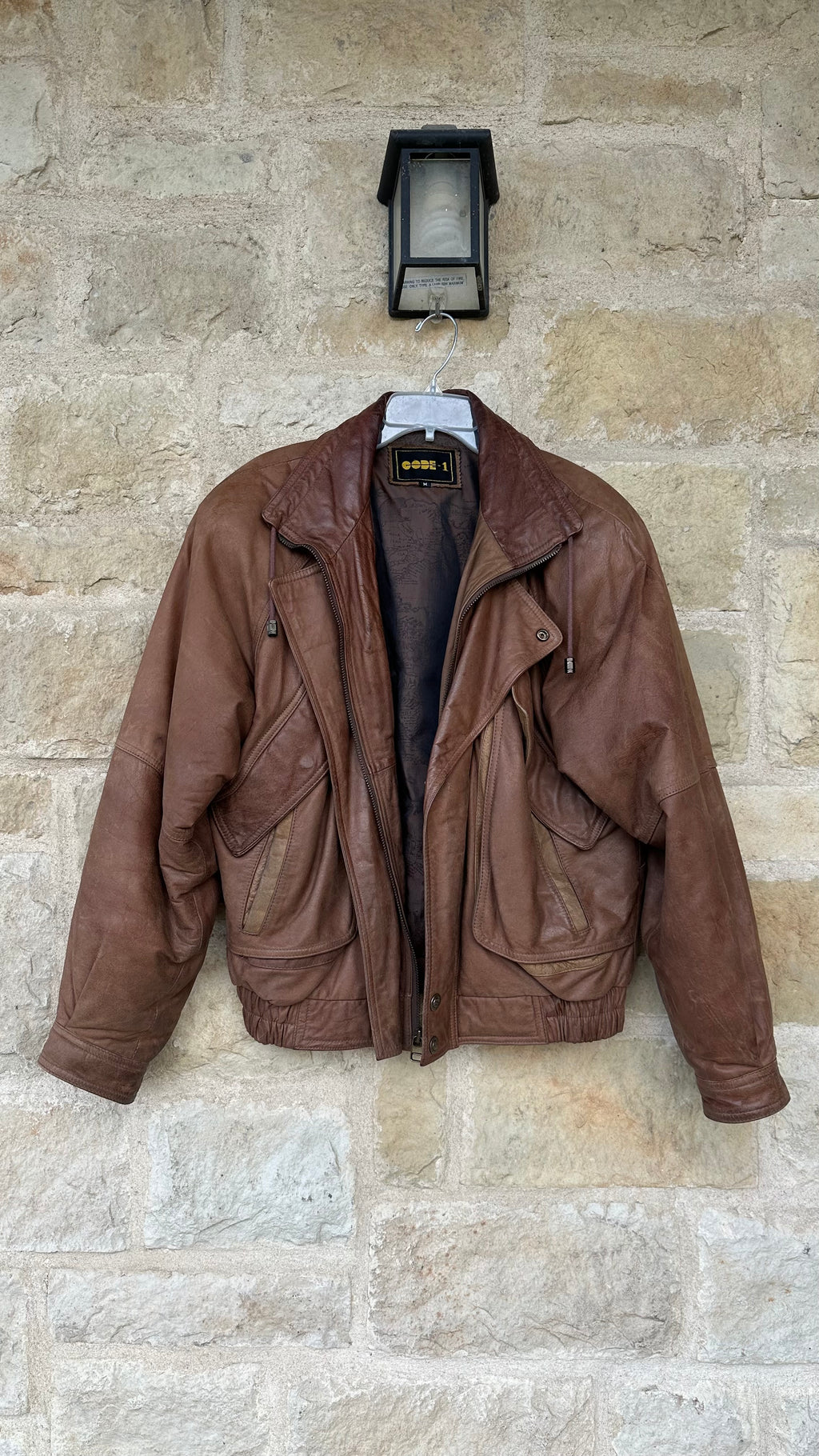 CODE-1 Leather Jacket