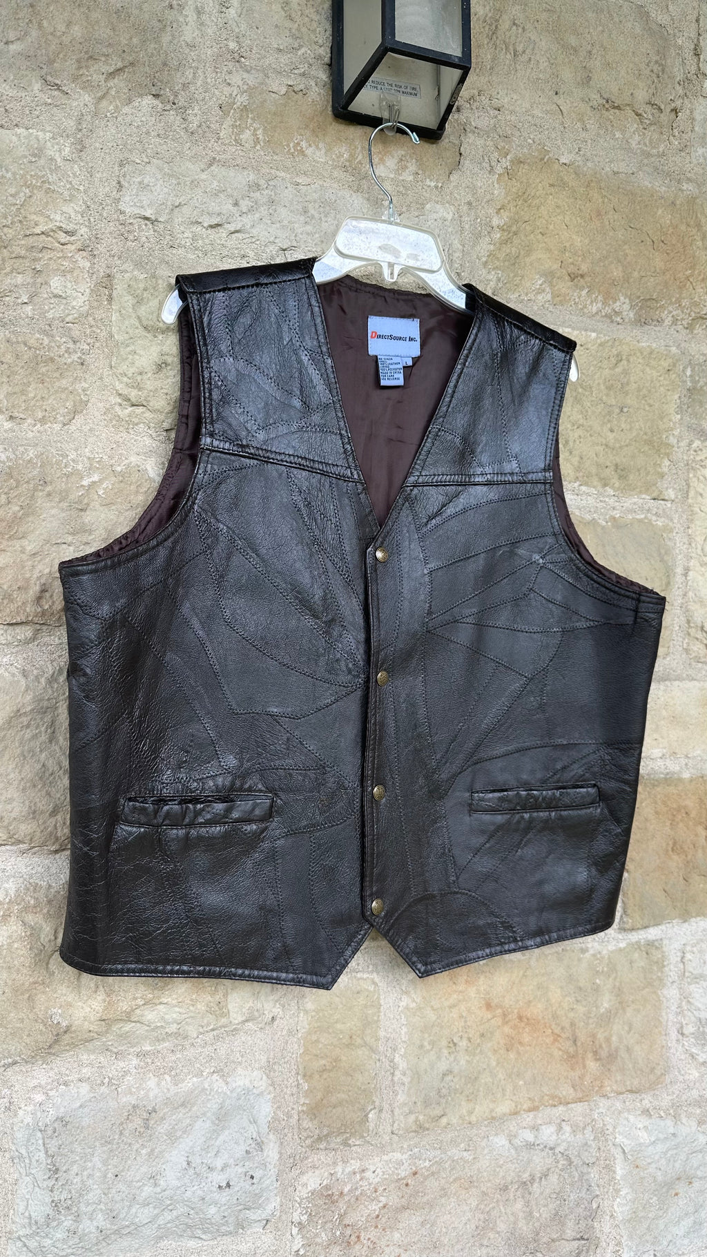 Leather - Vintage vest