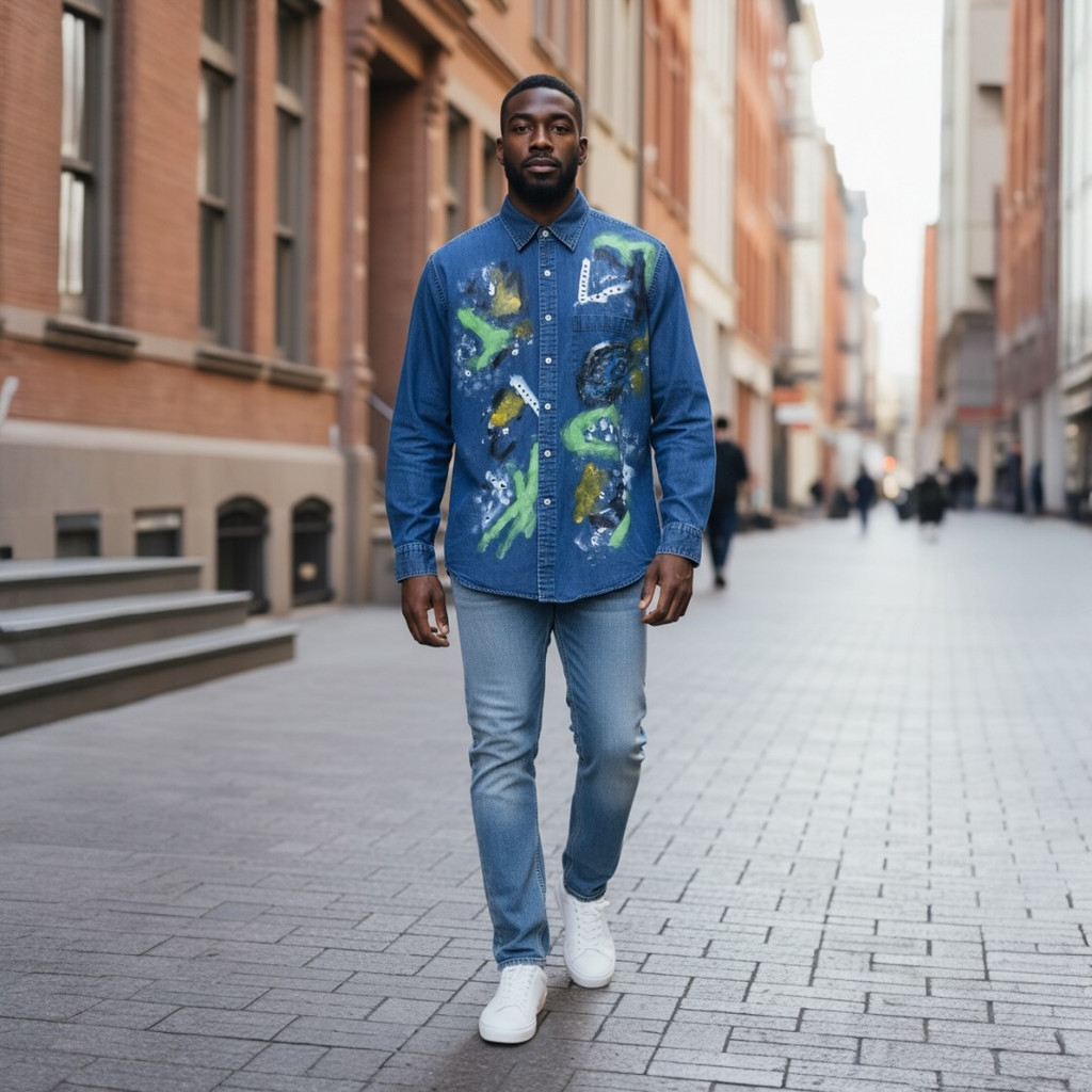 Van Heusen - Denim shirt