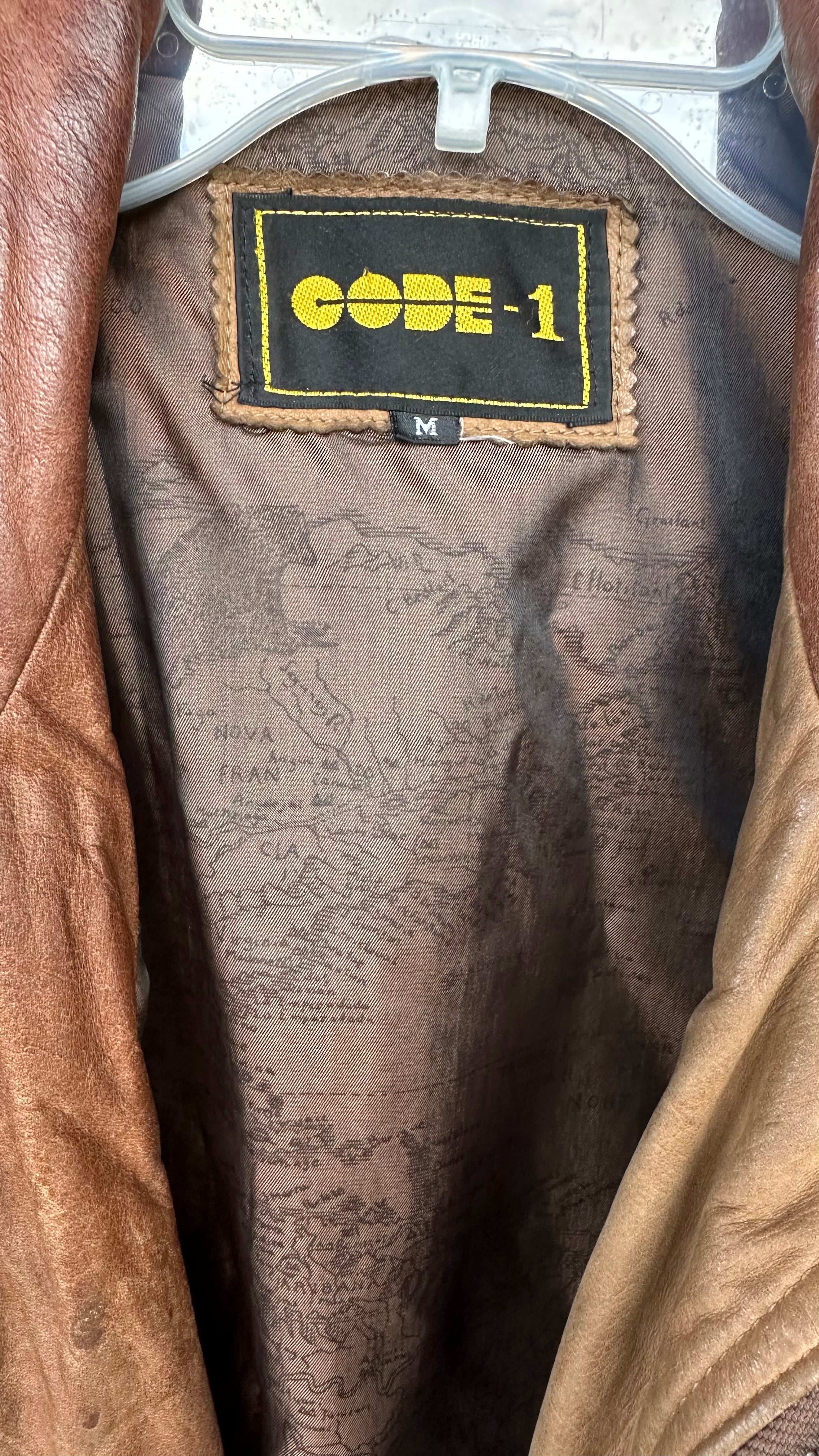 CODE-1 Leather Jacket