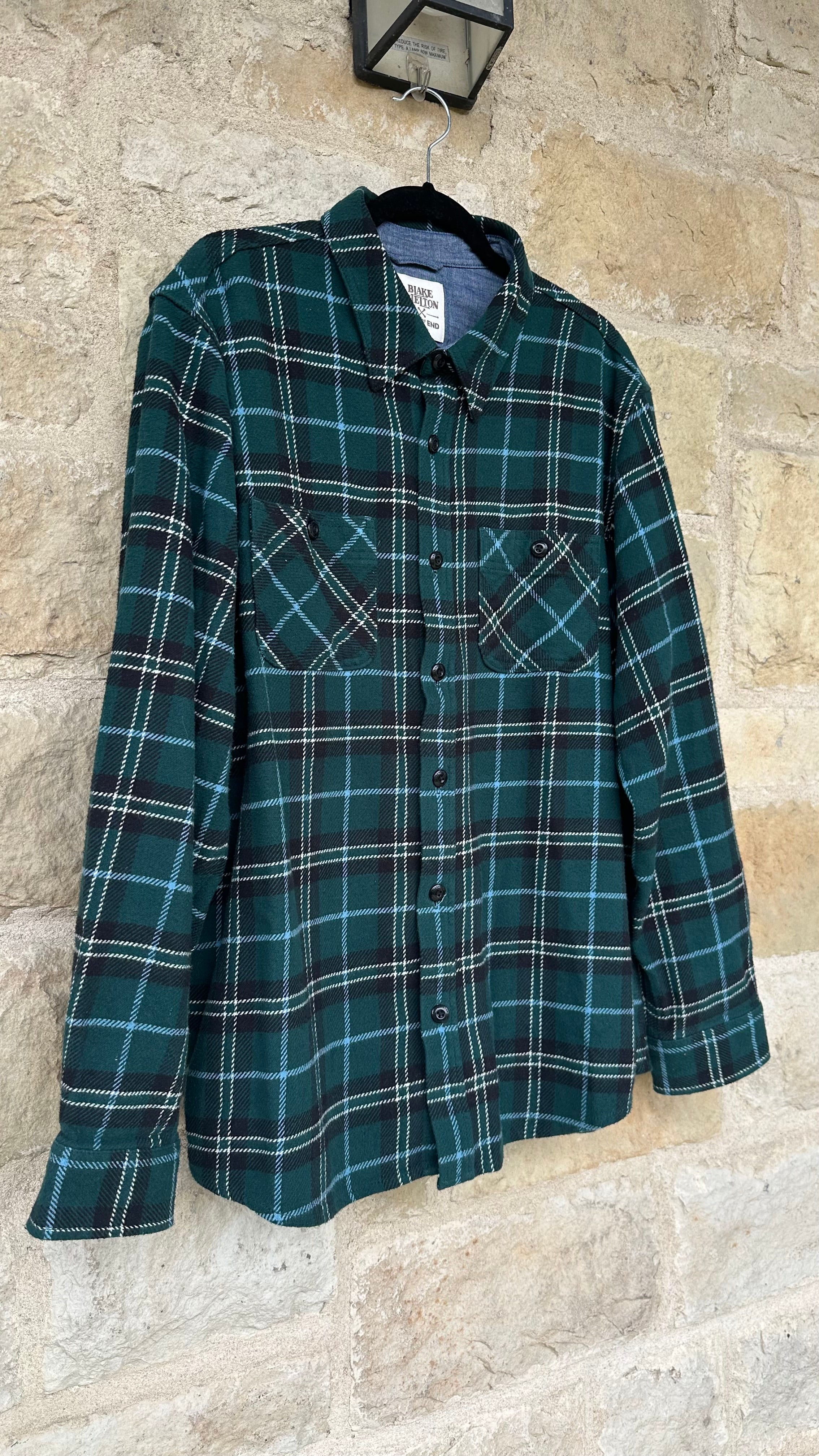 Lands End - Plaid shirt