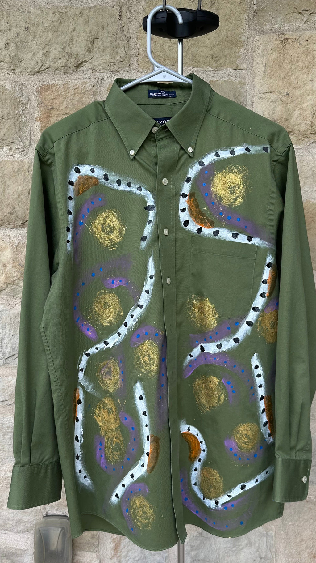 IZOD - Abstract shirt