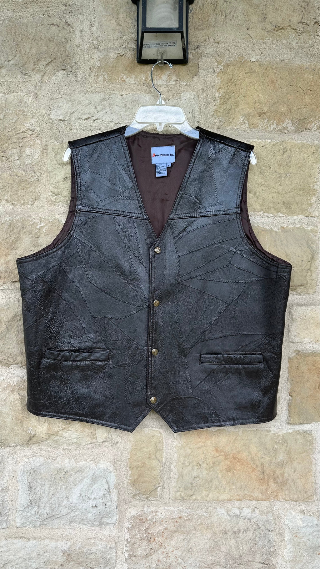 Leather - Vintage vest