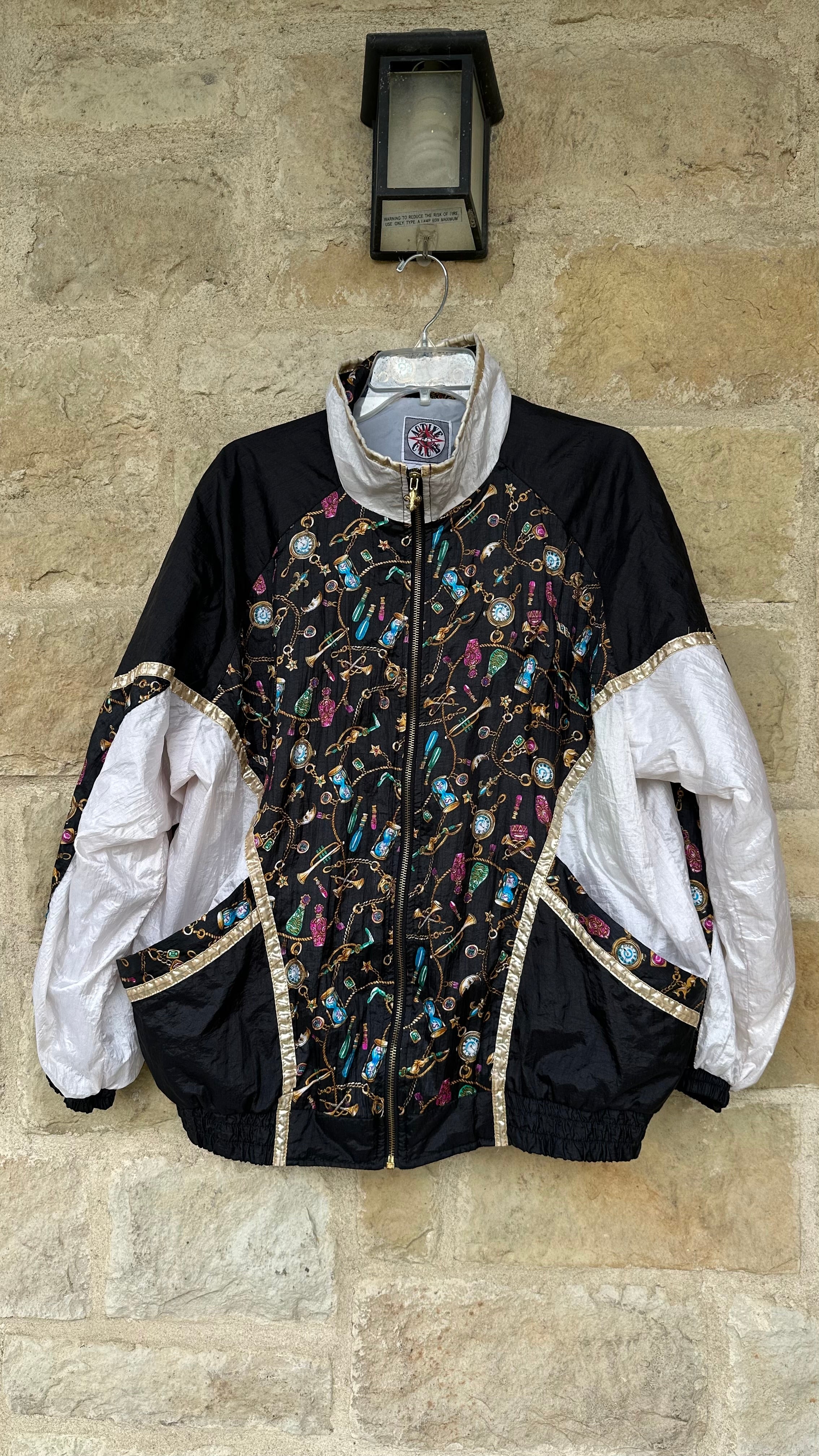 Vintage windbreaker Active Club