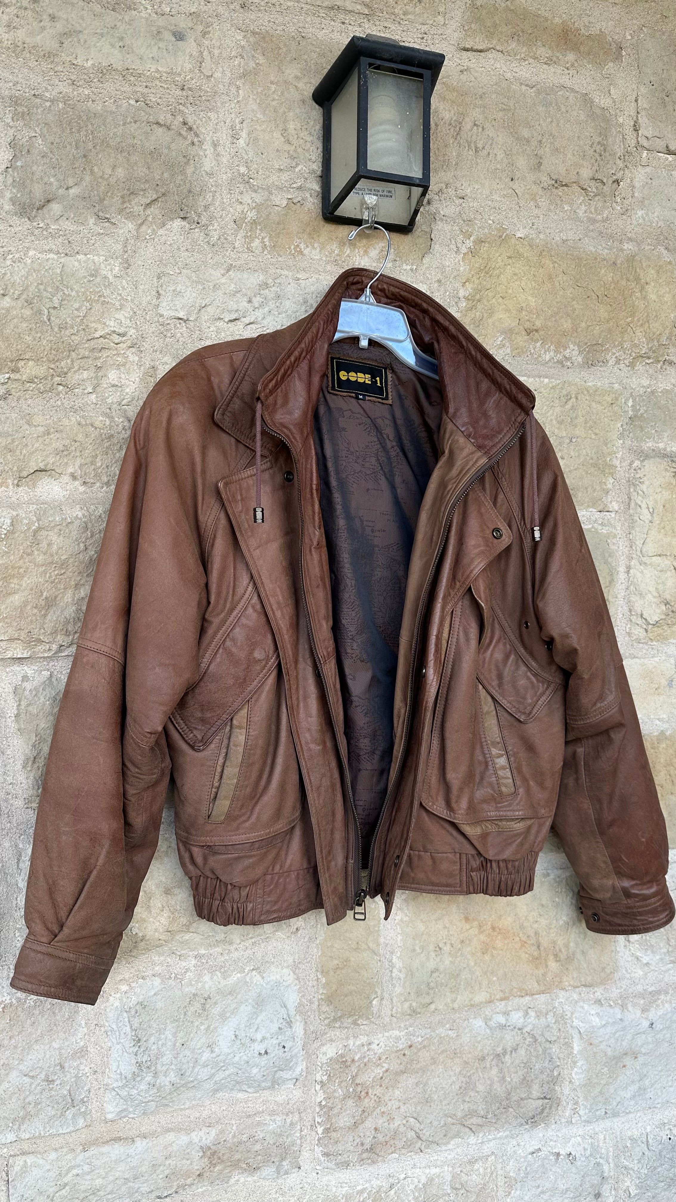 CODE-1 Leather Jacket