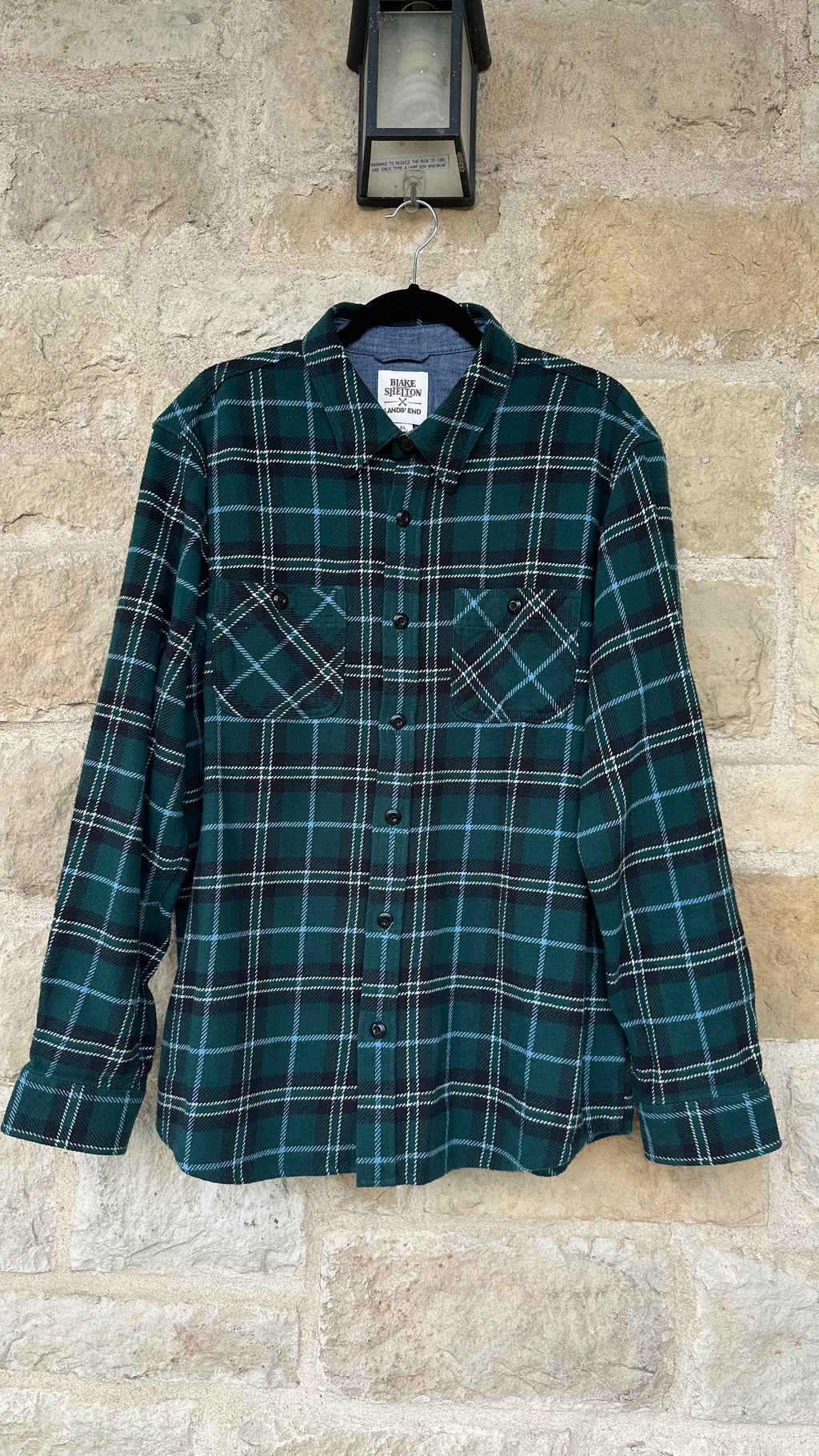 Lands End - Plaid shirt