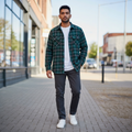 Lands End - Plaid shirt