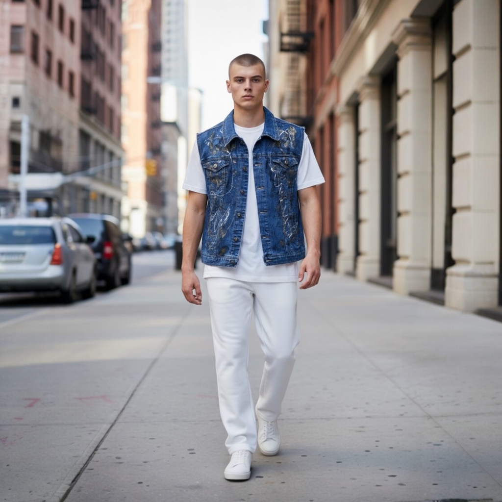 Style & Co - Denim vest